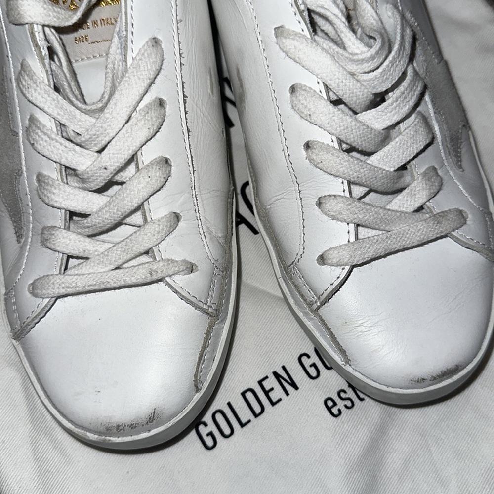 Golden Goose Superstar Leopard Low Top Sneakers - Picture 7 of 14